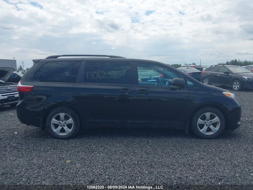 2015 Toyota Sienna VIN: 5TDZK3DC4FS639866 Lot: 12062320