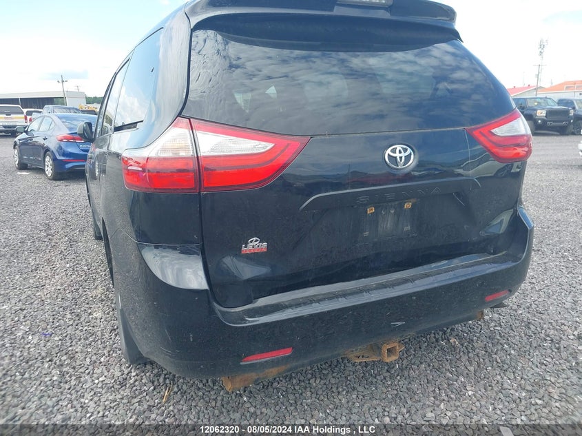 2015 Toyota Sienna VIN: 5TDZK3DC4FS639866 Lot: 12062320