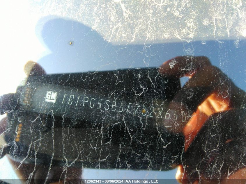 2014 Chevrolet Cruze VIN: 1G1PC5SB5E7328653 Lot: 12062343