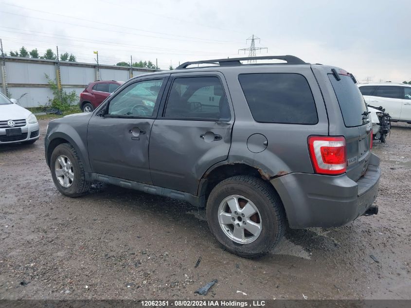 2012 Ford Escape Xlt VIN: 1FMCU0D79CKA01600 Lot: 12062351