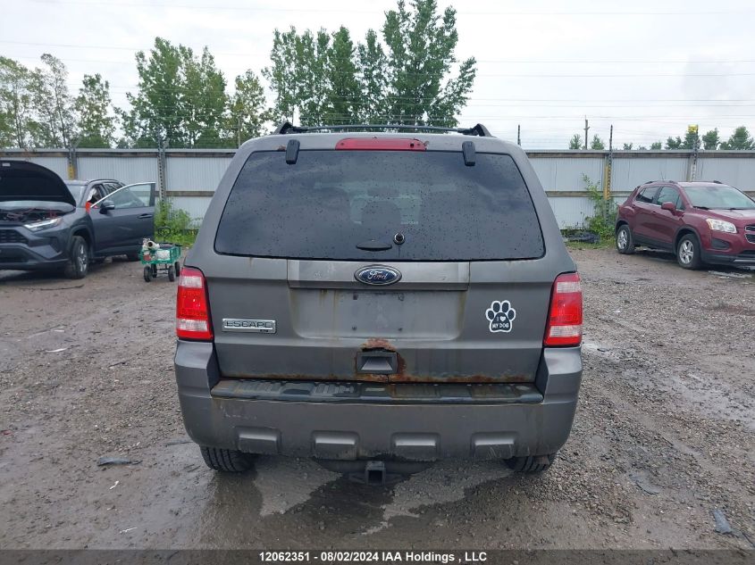 2012 Ford Escape Xlt VIN: 1FMCU0D79CKA01600 Lot: 12062351