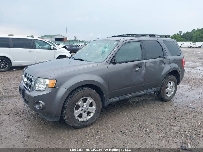 2012 Ford Escape Xlt VIN: 1FMCU0D79CKA01600 Lot: 12062351