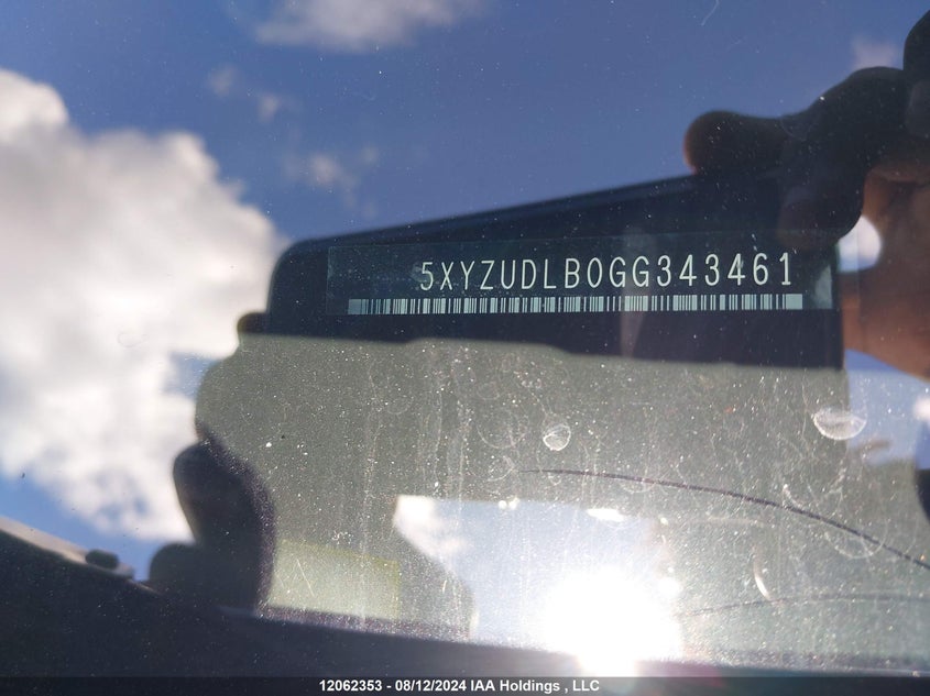 2016 Hyundai Santa Fe Sport 2.4 Premium VIN: 5XYZUDLB0GG343461 Lot: 12062353