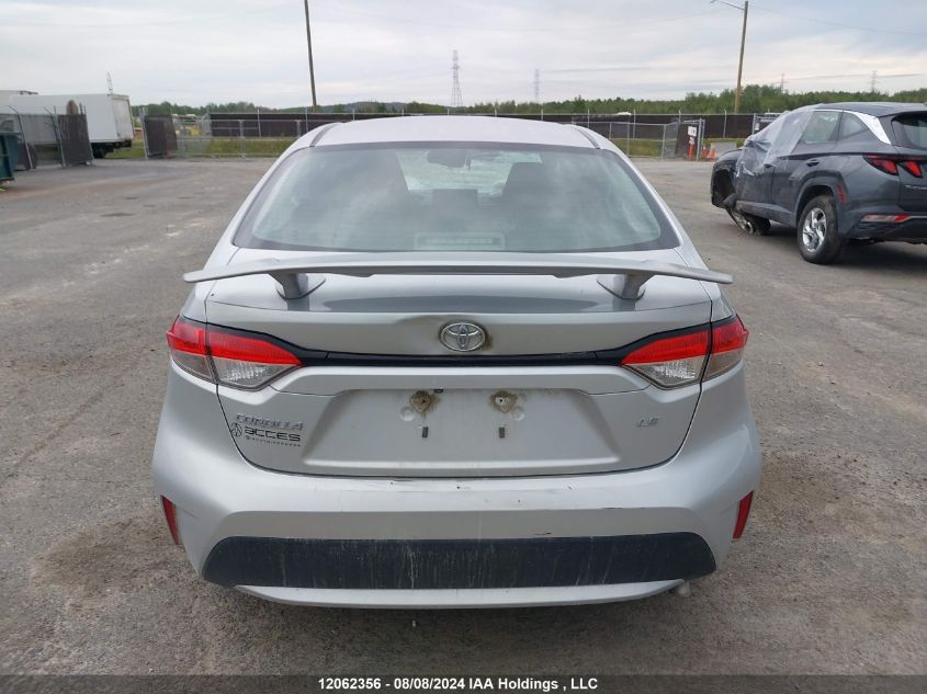 2020 Toyota Corolla Le VIN: 5YFBPRBE8LP042346 Lot: 12062356