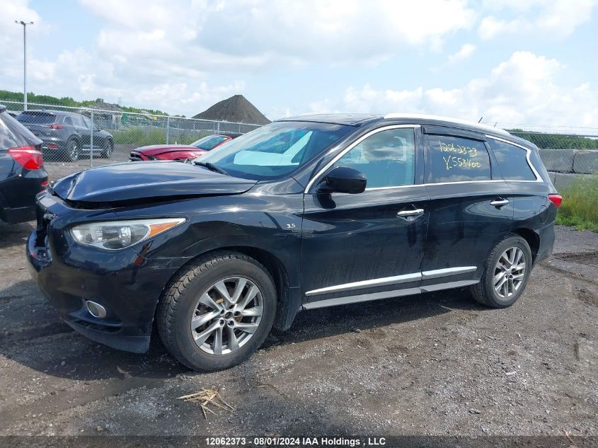 2014 Infiniti Qx60 VIN: 5N1AL0MM3EC553400 Lot: 12062373