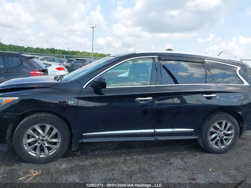 2014 Infiniti Qx60 VIN: 5N1AL0MM3EC553400 Lot: 12062373