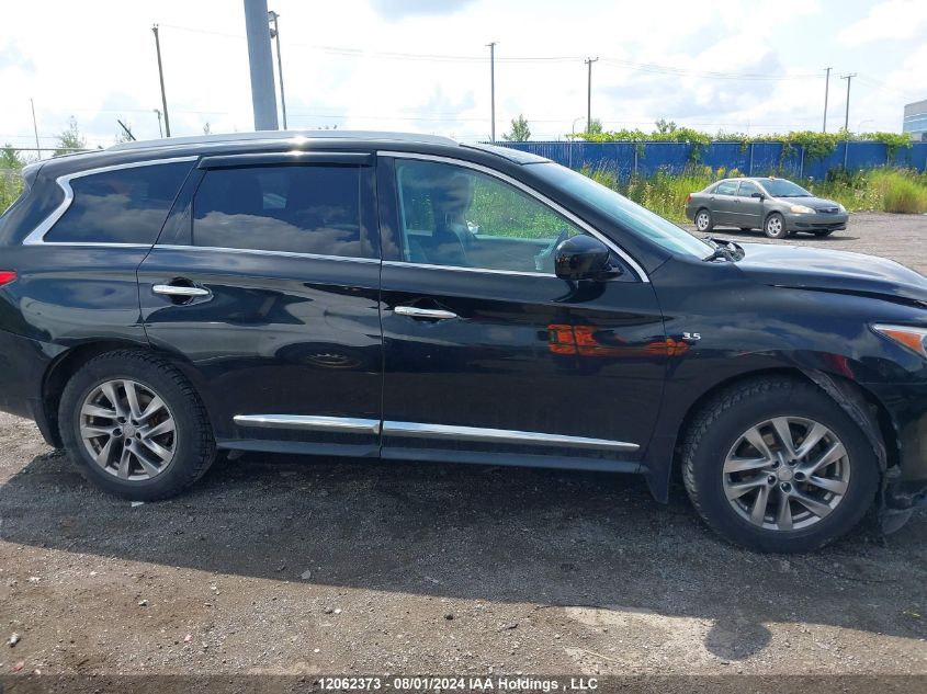 2014 Infiniti Qx60 VIN: 5N1AL0MM3EC553400 Lot: 12062373