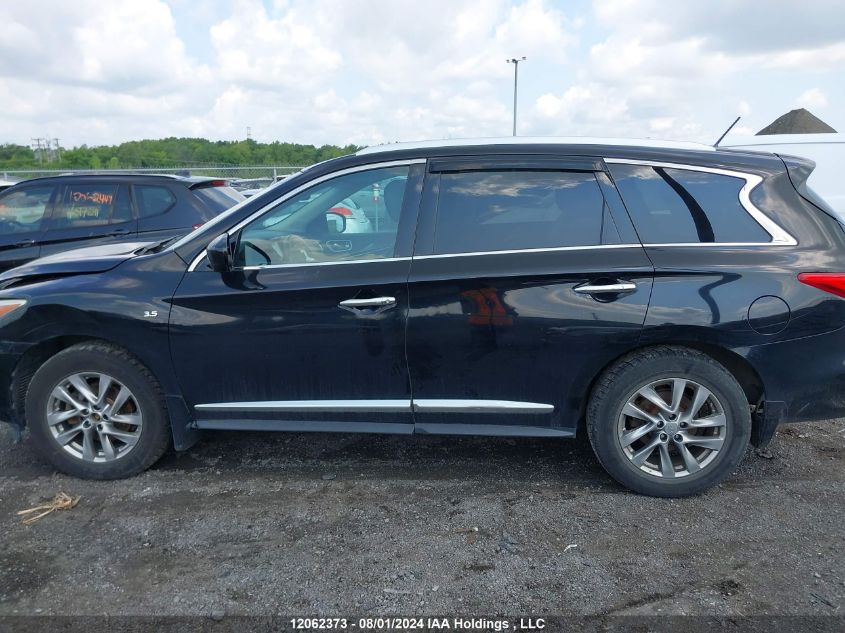 2014 Infiniti Qx60 VIN: 5N1AL0MM3EC553400 Lot: 12062373