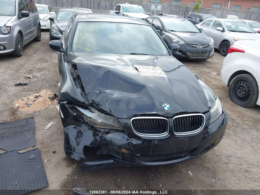 2011 BMW 3 Series VIN: WBAPK7G59BNN78040 Lot: 12062381