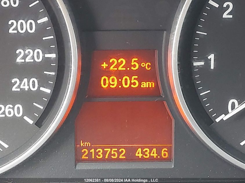 2011 BMW 3 Series VIN: WBAPK7G59BNN78040 Lot: 12062381