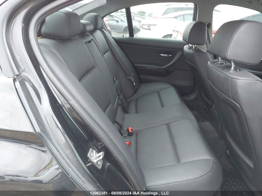 2011 BMW 3 Series VIN: WBAPK7G59BNN78040 Lot: 12062381