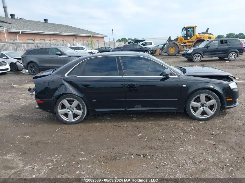 2008 Audi A4 VIN: WAUEF68EX8A102223 Lot: 12062389