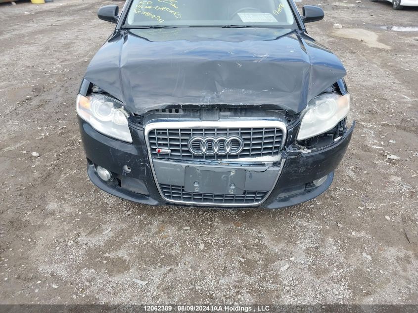 2008 Audi A4 VIN: WAUEF68EX8A102223 Lot: 12062389