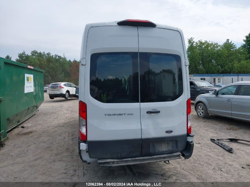 2021 Ford Transit T-250 VIN: 1FTBR3X84MKA18118 Lot: 12062394