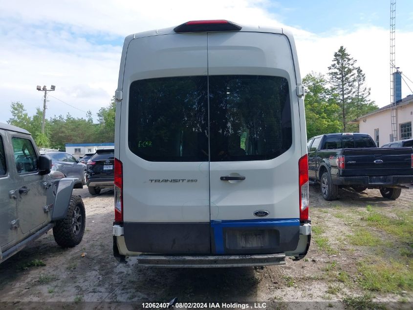2021 Ford Transit T-250 VIN: 1FTBR3X87MKA18128 Lot: 12062407