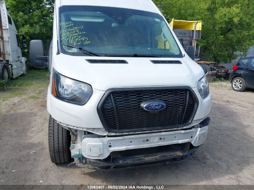 2021 Ford Transit T-250 VIN: 1FTBR3X87MKA18128 Lot: 12062407