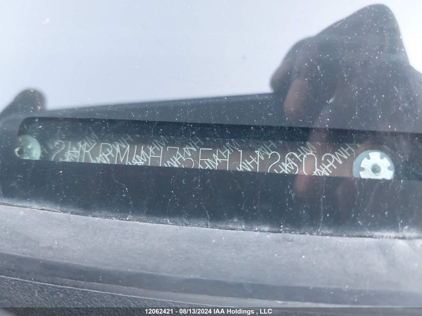 2015 Honda Cr-V VIN: 2HKRM4H75FH112602 Lot: 12062421