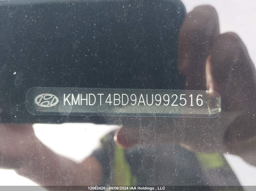 2010 Hyundai Elantra VIN: KMHDT4BD9AU992516 Lot: 12062428