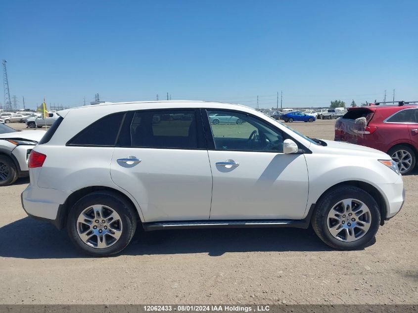 2009 Acura Mdx Technology VIN: 2HNYD28629H003884 Lot: 12062433