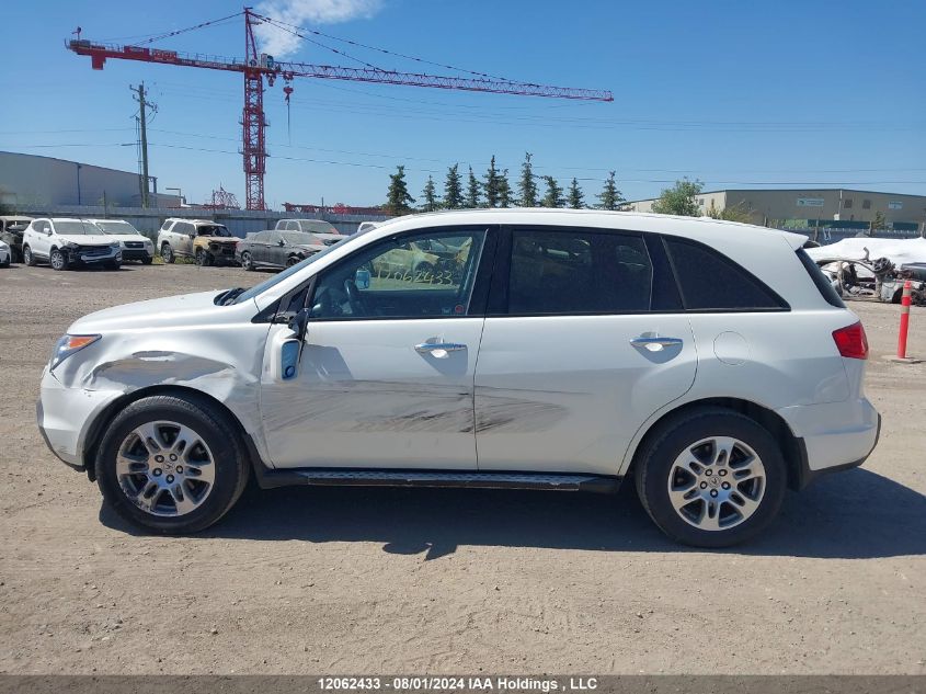 2009 Acura Mdx Technology VIN: 2HNYD28629H003884 Lot: 12062433