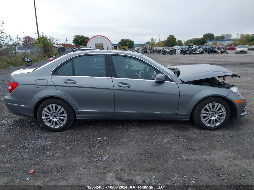 2012 Mercedes-Benz C-Class VIN: WDDGF8FB4CA715632 Lot: 12062453