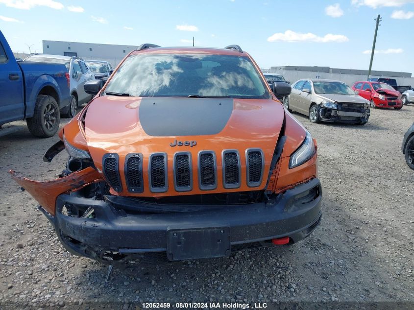 2016 Jeep Cherokee Trailhawk VIN: 1C4PJMBS8GW224710 Lot: 12062459