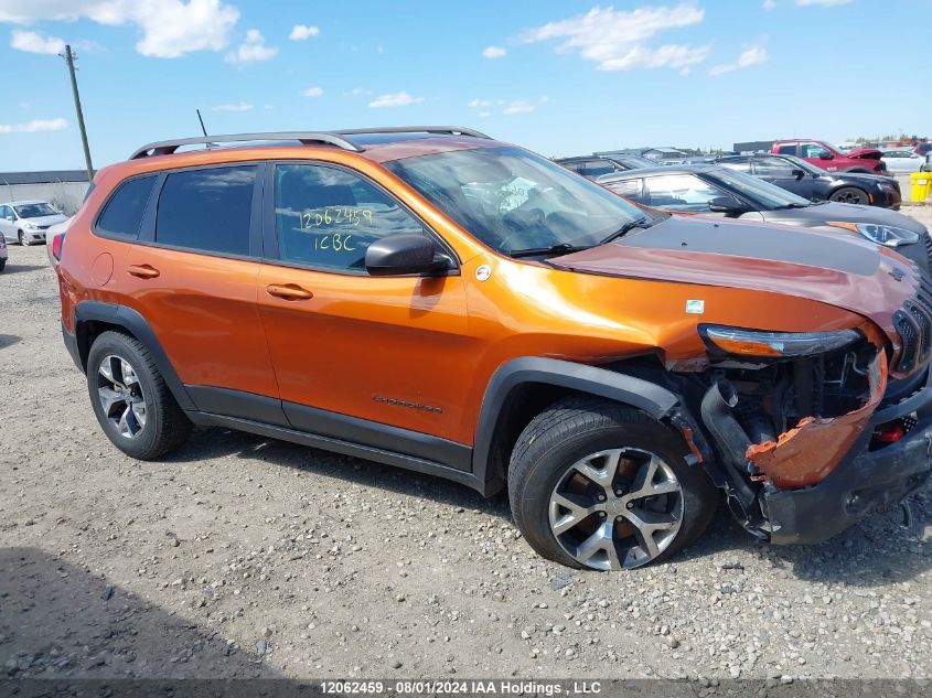 2016 Jeep Cherokee Trailhawk VIN: 1C4PJMBS8GW224710 Lot: 12062459