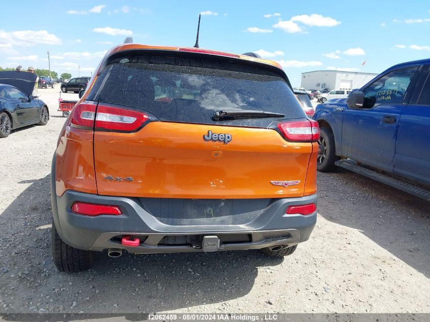 2016 Jeep Cherokee Trailhawk VIN: 1C4PJMBS8GW224710 Lot: 12062459