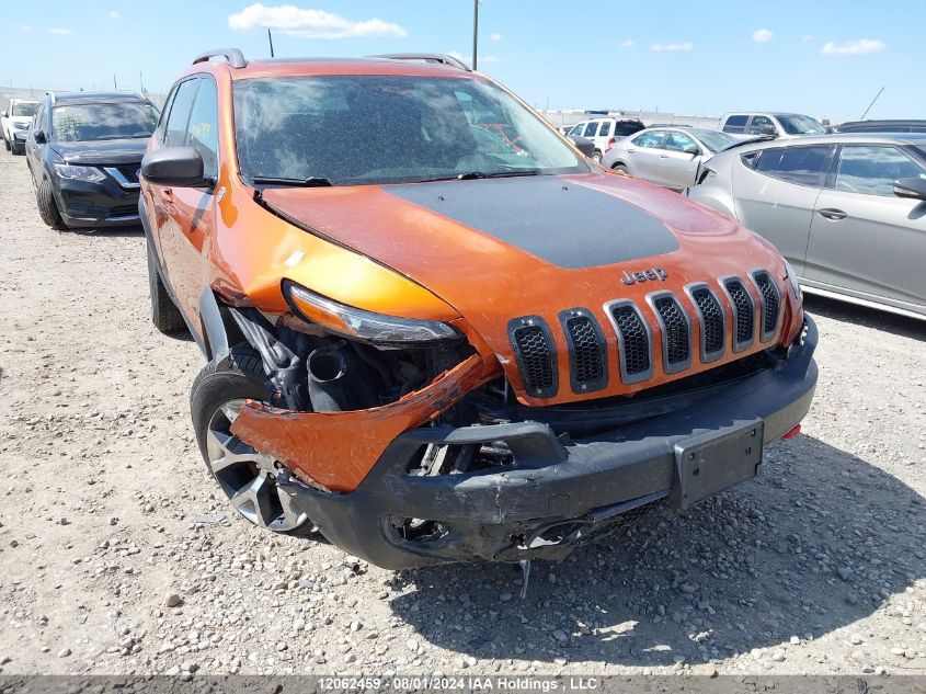 2016 Jeep Cherokee Trailhawk VIN: 1C4PJMBS8GW224710 Lot: 12062459