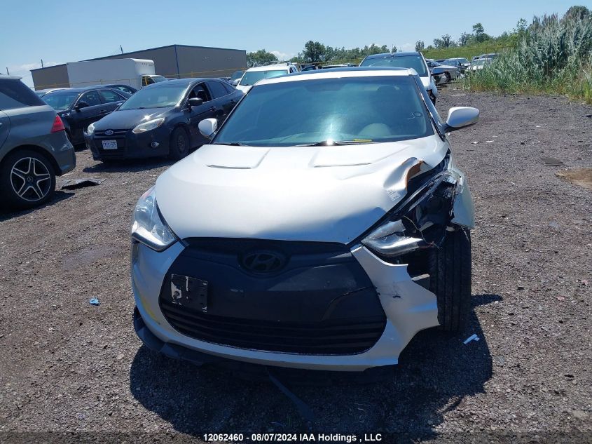 2015 Hyundai Veloster VIN: KMHTC6AD1FU219636 Lot: 12062460