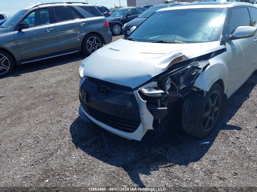 2015 Hyundai Veloster VIN: KMHTC6AD1FU219636 Lot: 12062460