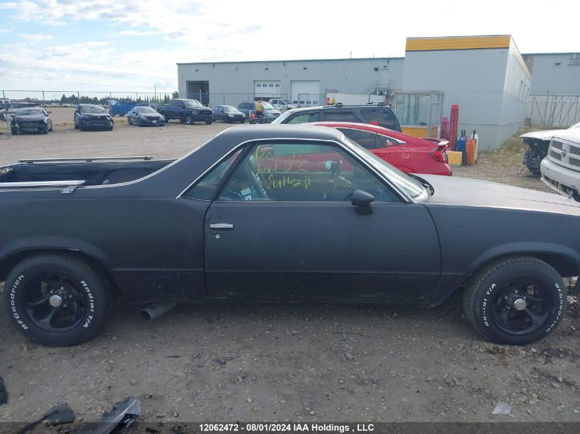 1980 Chevrolet El Camino VIN: 1W80HAD439584 Lot: 12062472
