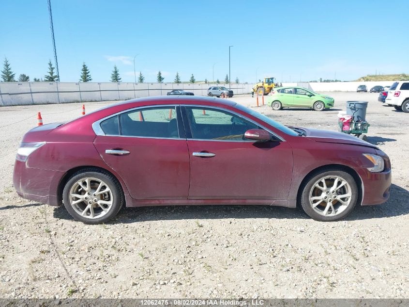 2013 Nissan Maxima VIN: 1N4AA5APXDC834779 Lot: 12062475
