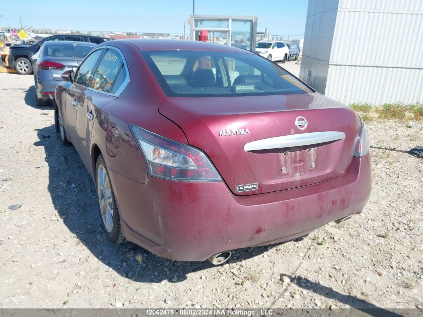 2013 Nissan Maxima VIN: 1N4AA5APXDC834779 Lot: 12062475