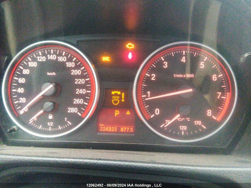 2011 BMW 3 Series VIN: WBADX7C54BE579249 Lot: 12062492