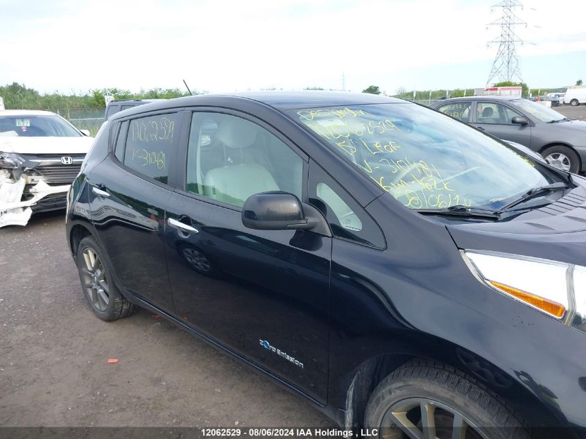 2015 Nissan Leaf S/Sv/Sl VIN: 1N4AZ0CP1FC310481 Lot: 12062529