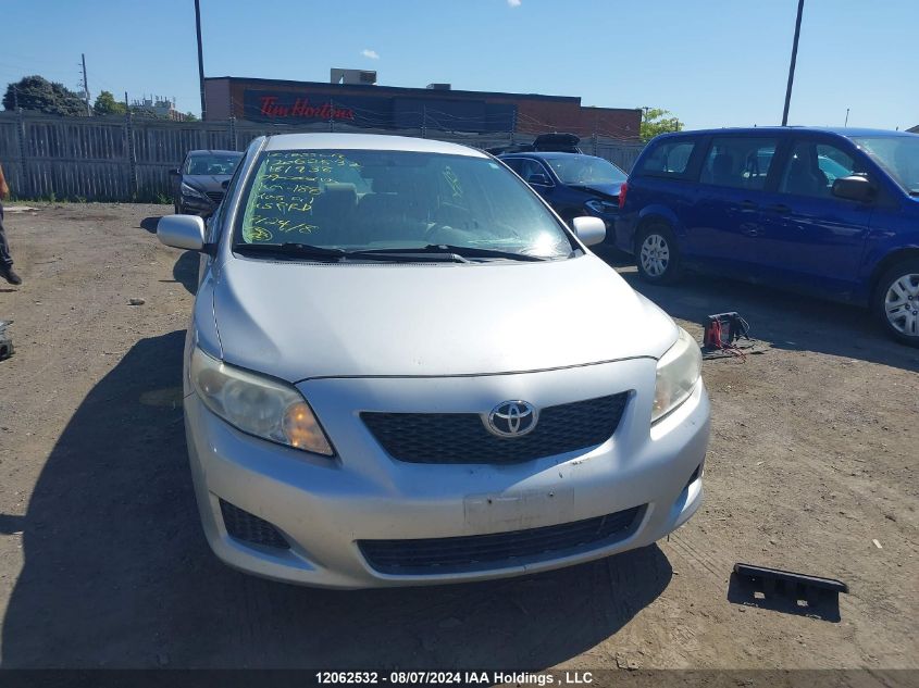 2009 Toyota Corolla Ce VIN: 2T1BU40E59C181938 Lot: 12062532