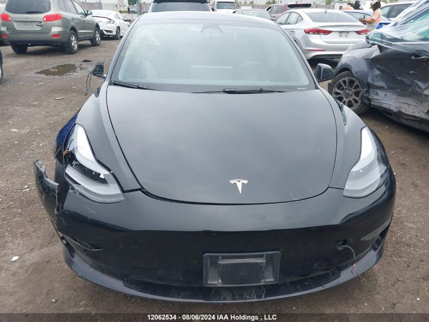 2022 Tesla Model 3 VIN: 5YJ3E1EC3NF263955 Lot: 12062534