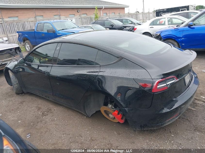 2022 Tesla Model 3 VIN: 5YJ3E1EC3NF263955 Lot: 12062534