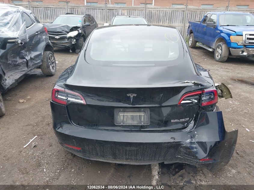 2022 Tesla Model 3 VIN: 5YJ3E1EC3NF263955 Lot: 12062534