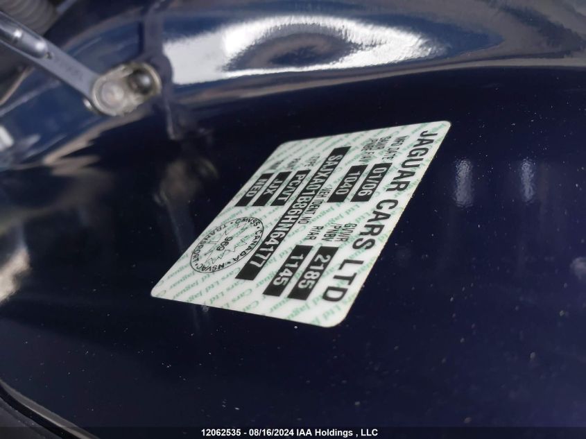 2006 Jaguar S-Type VIN: SAJXA01B86HN64177 Lot: 12062535