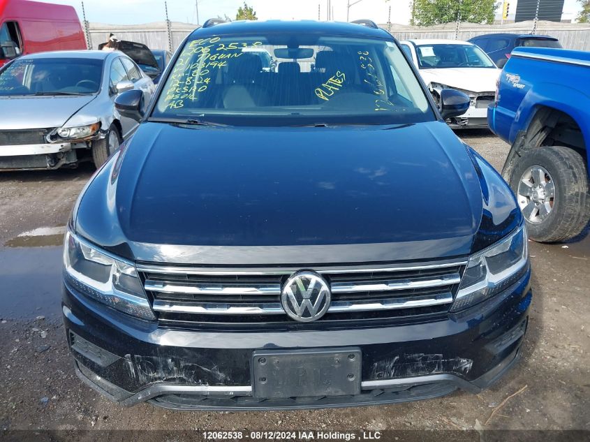 2021 Volkswagen Tiguan VIN: 3VV2B7AXXMM103194 Lot: 12062538