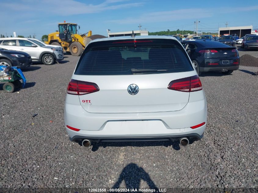 2019 Volkswagen Golf Gti VIN: 3VW6T7AU3KM018744 Lot: 12062558