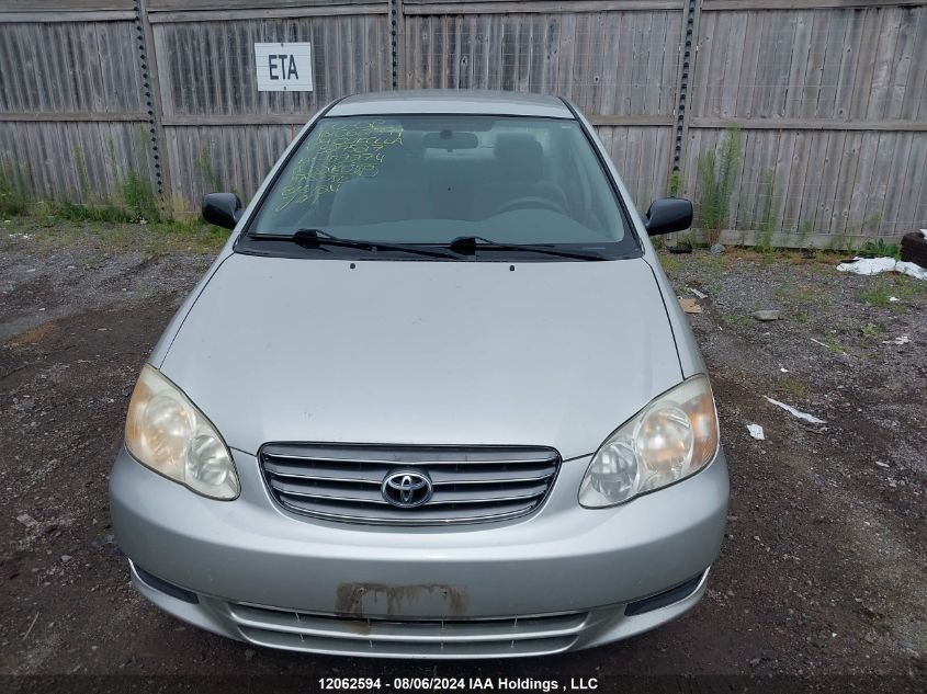 2004 Toyota Corolla Ce/Le/Sport VIN: 2T1BR32E24C829527 Lot: 12062594