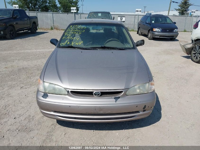 1999 Toyota Corolla Ve/Ce/Le VIN: 2T1BR12E0XC741665 Lot: 12062597