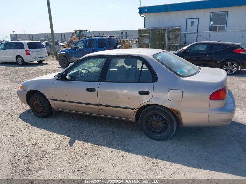 1999 Toyota Corolla Ve/Ce/Le VIN: 2T1BR12E0XC741665 Lot: 12062597