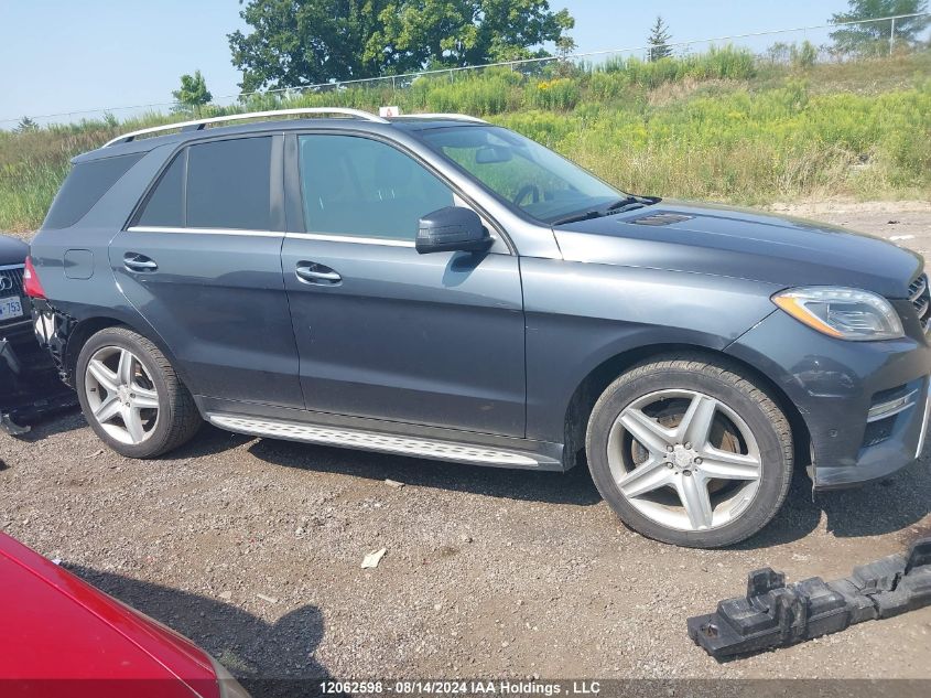 2013 Mercedes-Benz Ml-Class VIN: 4JGDA2EB3DA202993 Lot: 12062598