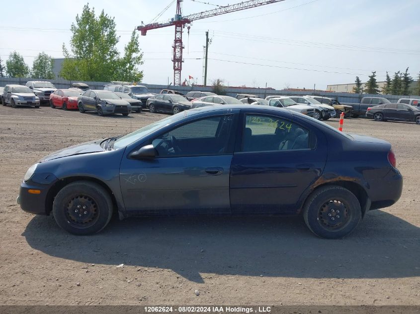 2005 Dodge Neon Sx 2.0 VIN: 1B3ES46CX5D269102 Lot: 12062624
