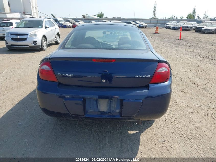 2005 Dodge Neon Sx 2.0 VIN: 1B3ES46CX5D269102 Lot: 12062624