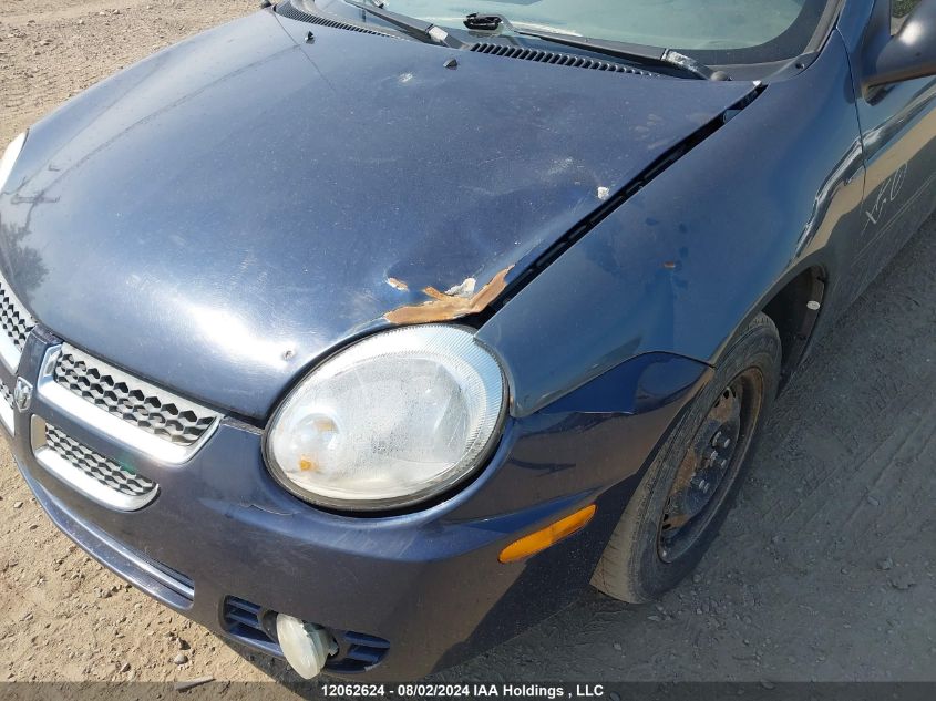 2005 Dodge Neon Sx 2.0 VIN: 1B3ES46CX5D269102 Lot: 12062624